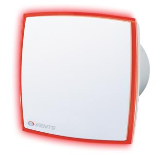 Вентилятор Вентс 100 ЛД Лайт красный (100 LD) (150х150)